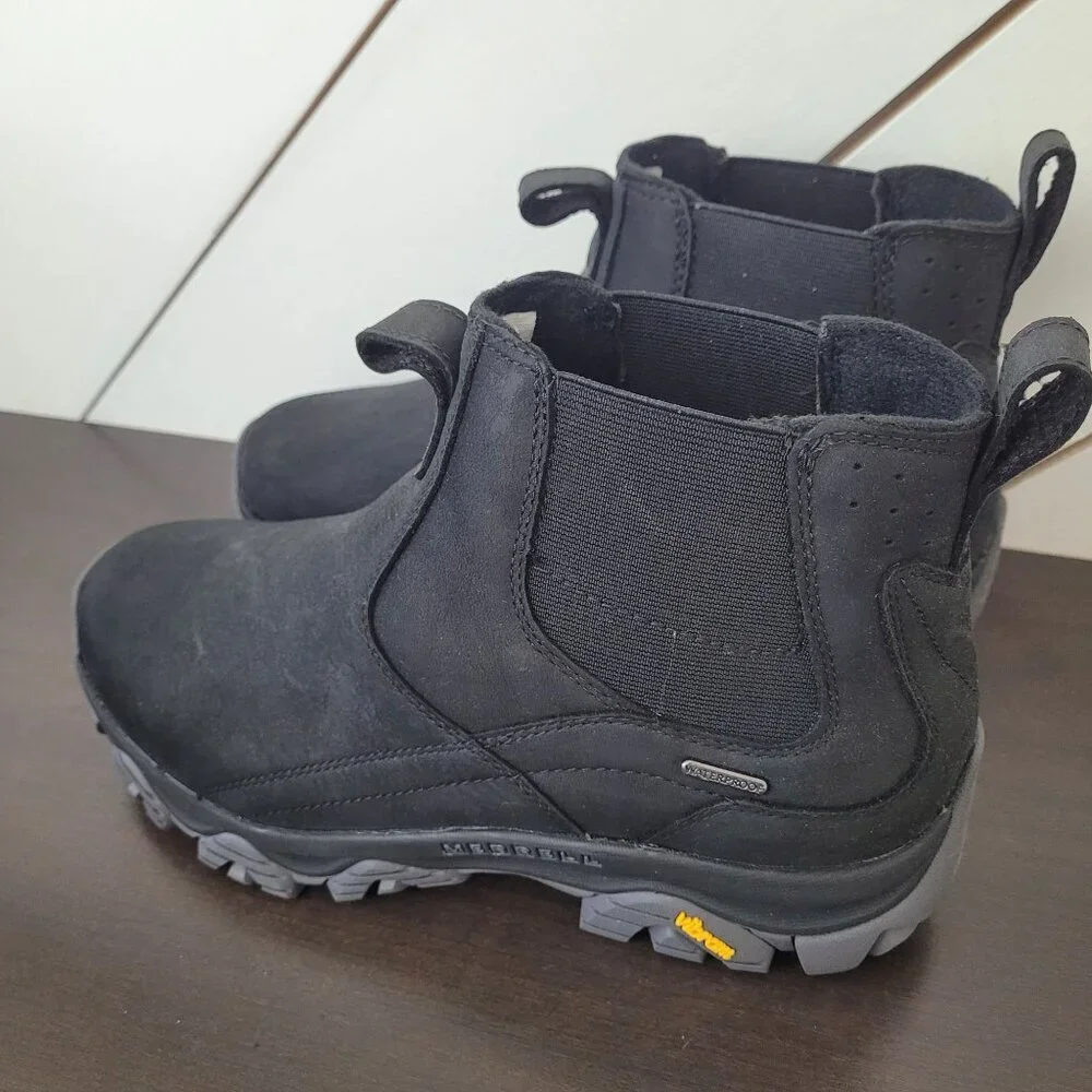 NEW Merrell Men's 8.5 Wide Moab Adventure 3 Leather Chelsea Boots